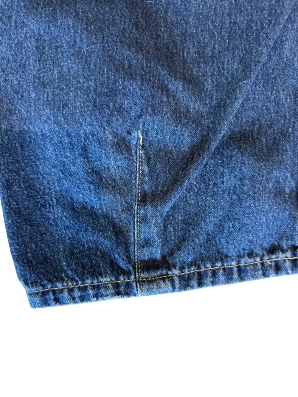 Everlane 27 Regular Organic Cotton Barrel Leg Jeans Dark Wash High Rise Wide Leg - Picture 8 of 10